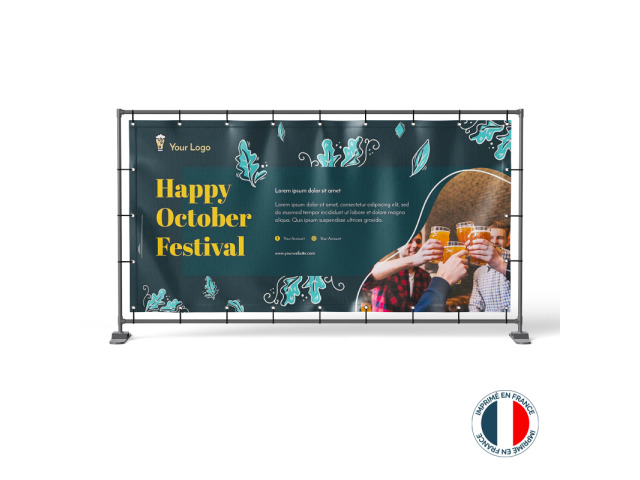 Bâche  Banderole Ēvènementielle