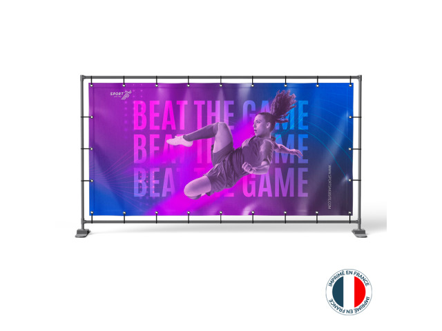 Bâche  Banderole Sport