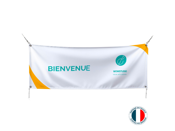 Bâche  Banderole Tissu