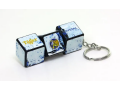 Bloc de rubik&rsquo;s&reg; porte-cl&eacute;s personnalisable