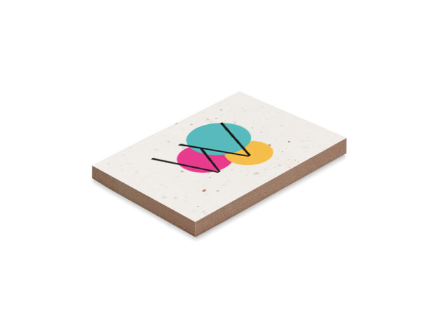 Blocnotes à base dherbe repositionnables personnalisable