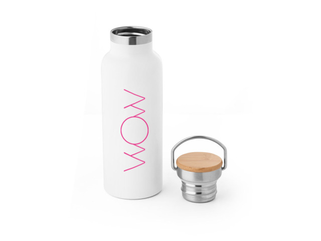 Bouteille 570 ml en acier inoxydable 36 recyclé personnalisable