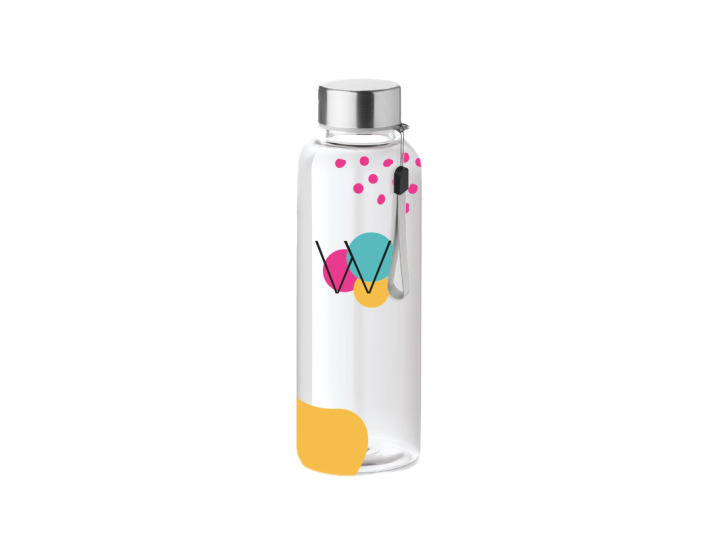 Bouteille en RPET sans BPA personnalisable