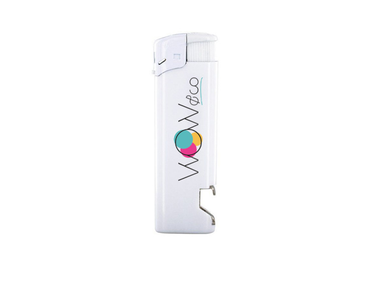 Briquet avec d&eacute;capsuleur