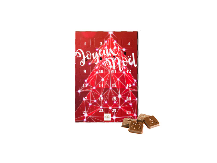 Calendrier de lAvent Chocolat 60g
