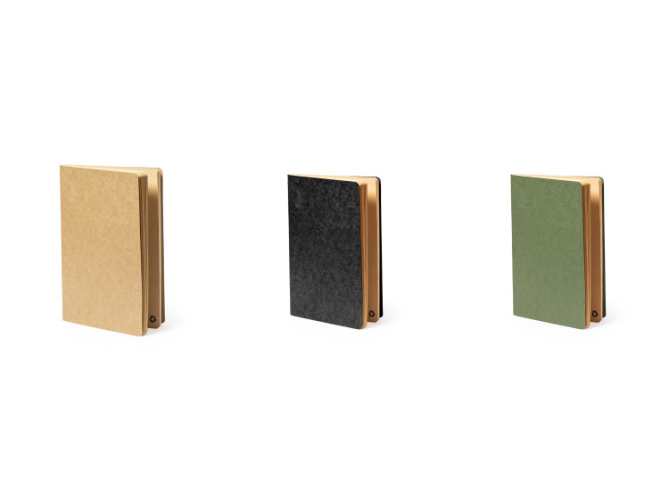 Carnet 60 feuilles en carton recyclé personnalisable