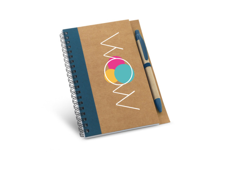 Carnet B6 en kraft personnalisable