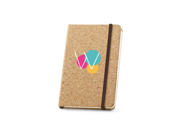 Carnet en liège et FSC 160 pages 70gm personnalisable