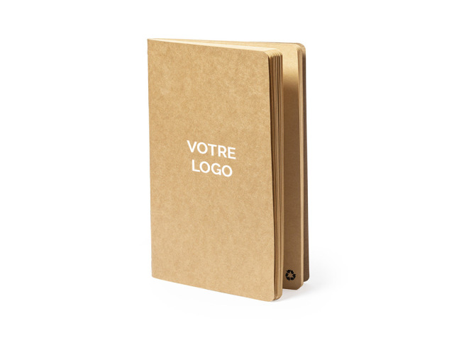 Carnet personnalisable en carton recyclé