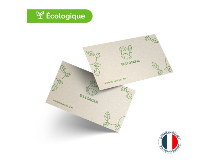 Carte de visite écologique