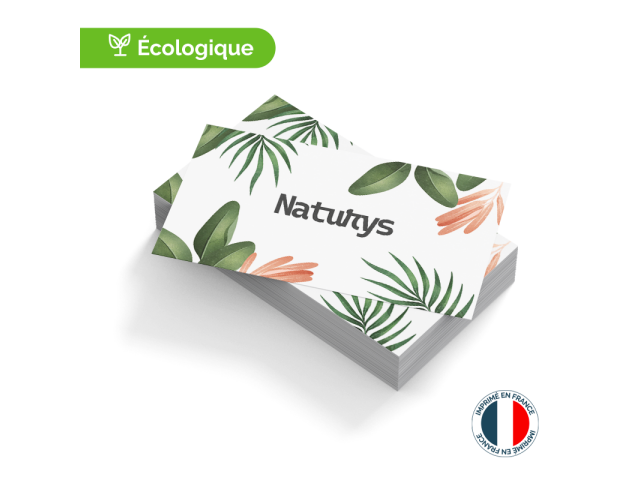 Carte de visite écologique