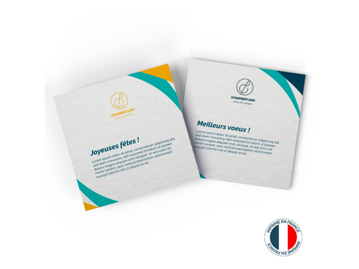 Carte de Voeux Carrée