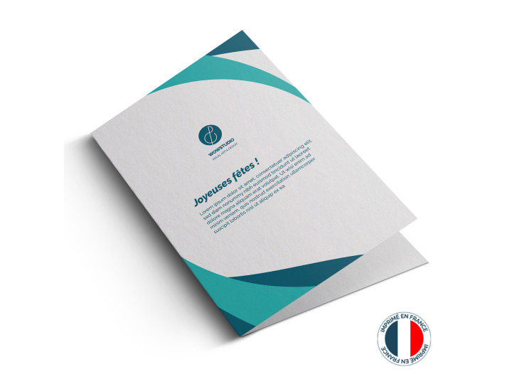 Carte de Vœux Format Double