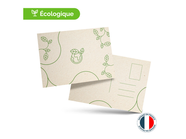 Carte postale écologique