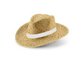Chapeau en paille naturelle