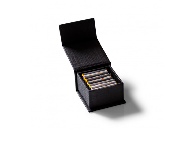 Coffret &Eacute;crin 6 Carr&eacute;s de Chocolat Personnalis&eacute;