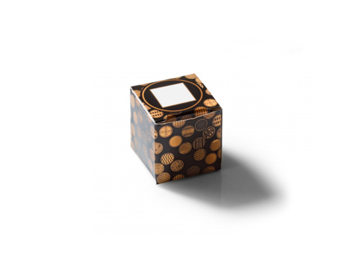 Cube 6 Carrés de chocolat Personnalisé