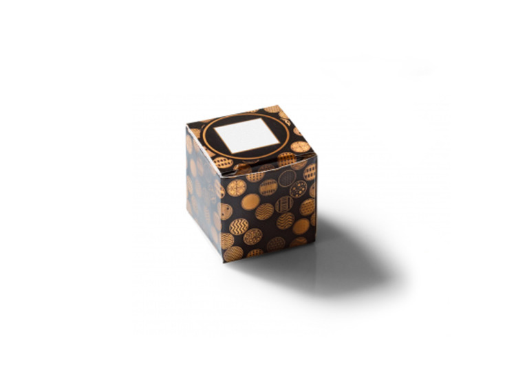Cube 6 Carr&eacute;s de chocolat Personnalis&eacute;