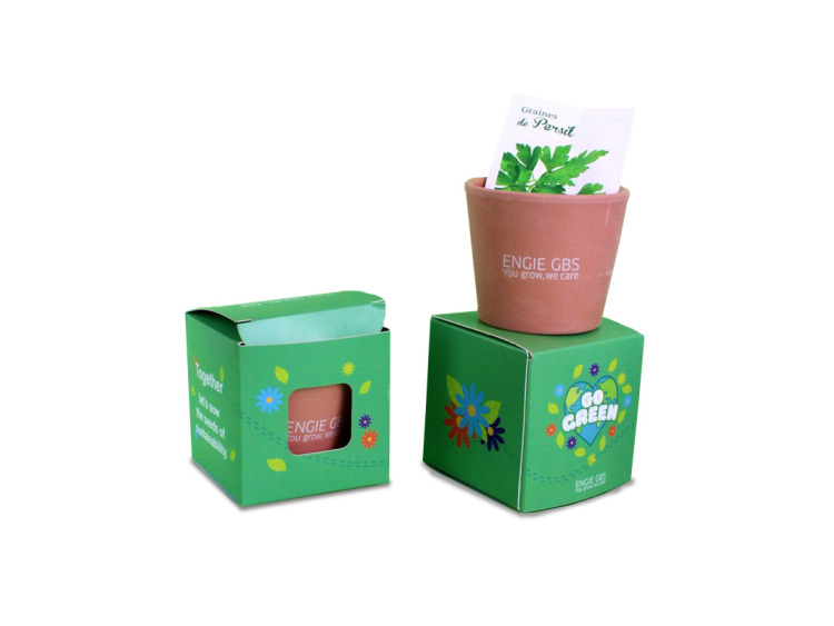 Cube de plantation personnalisable