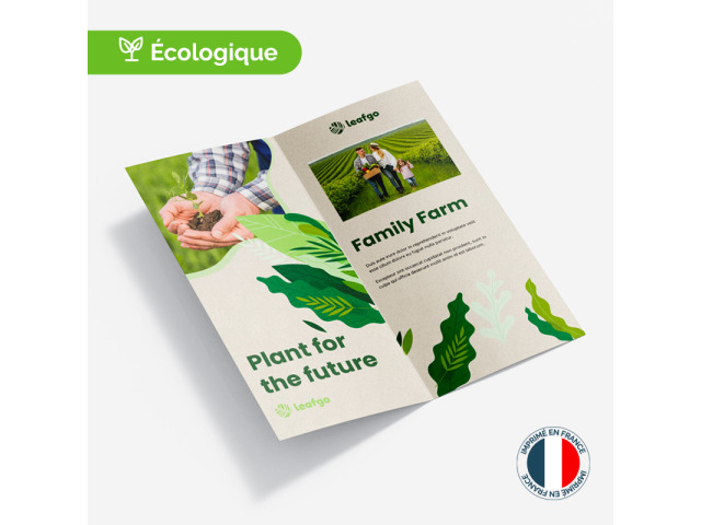 Dépliant écologique