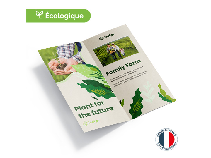 Dépliant écologique