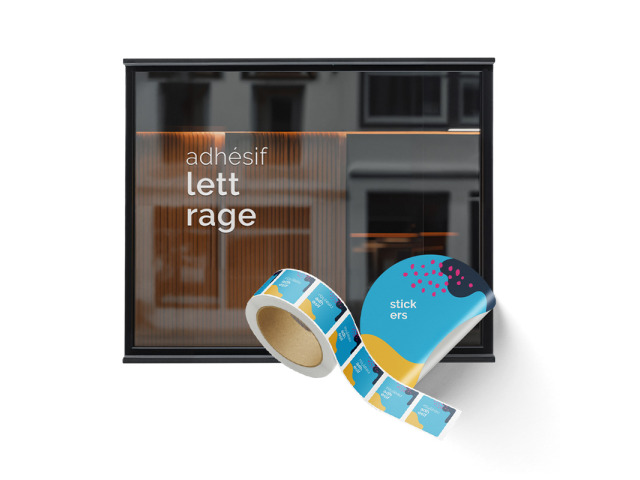 ETIQUETTES  ADHÉSIFS