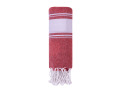 Fouta bicolore 80% coton