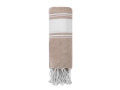 Fouta bicolore 80% coton
