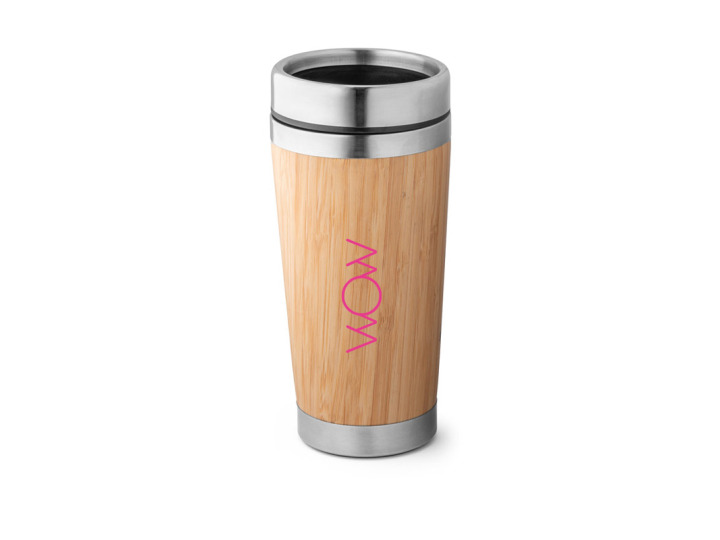 Gobelet double paroi 500 ml acier inoxydable personnalisable