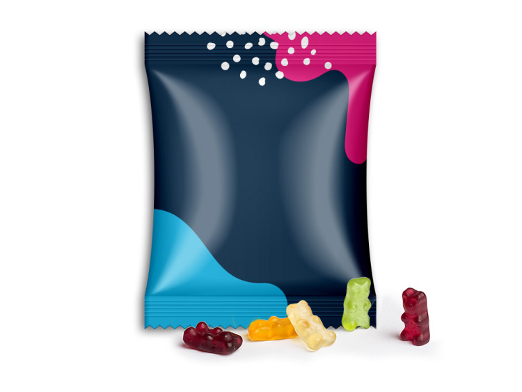 Gommes de fruits g&eacute;lifi&eacute;s personnalisable