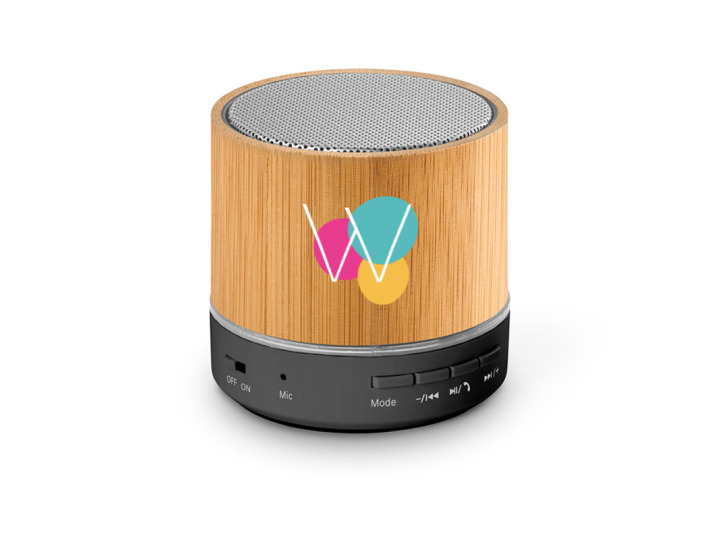 Hautparleur sans fil en ABS recyclé 100  rABS personnalisable