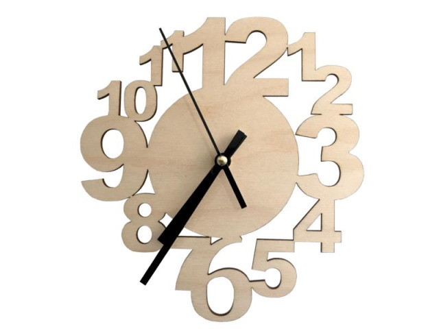 Horloge en bois sur mesure  france