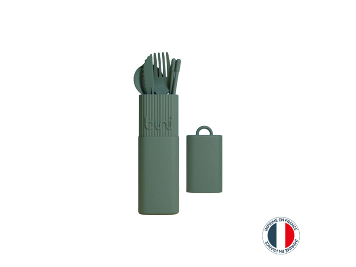 kit de couverts réutilisables personnalisable