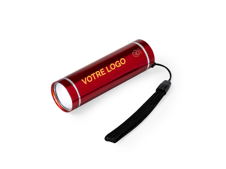 Lampe torche aluminium recyclé personnalisable