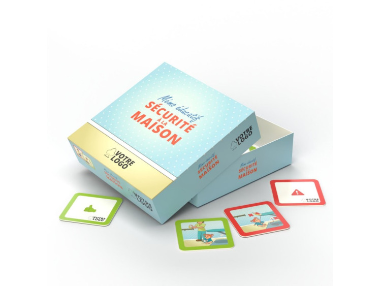 Le jeu de m&eacute;mo mini personnalisable 30 pi&egrave;ces
