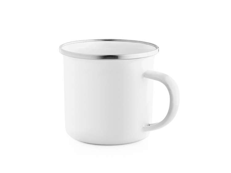 Mug en inox &eacute;maill&eacute;