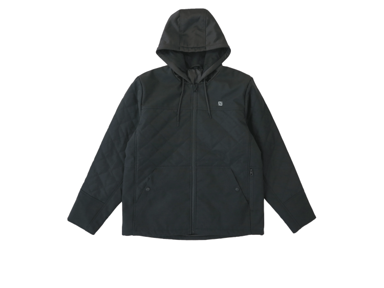 Parka intelligente avec module de chauffage int&eacute;gr&eacute; - Noire