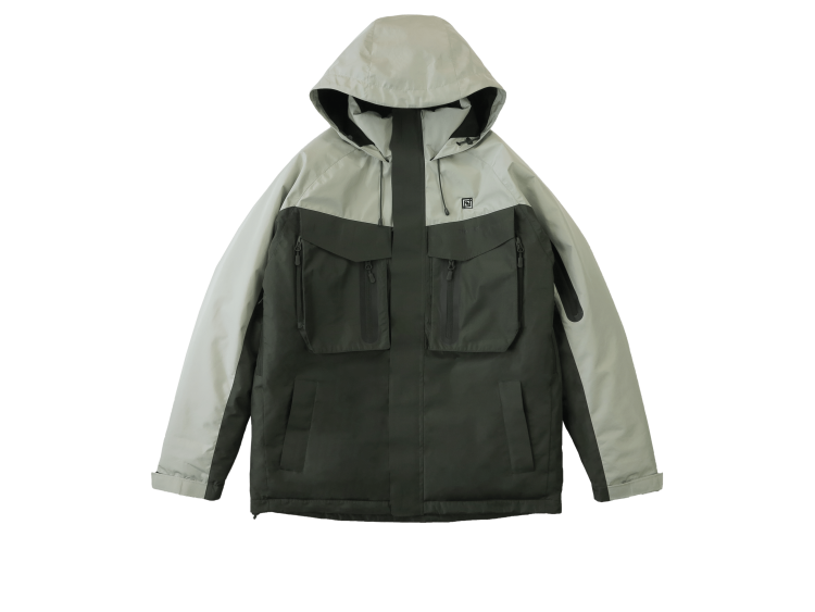 Parka intelligente avec module de chauffage int&eacute;gr&eacute;