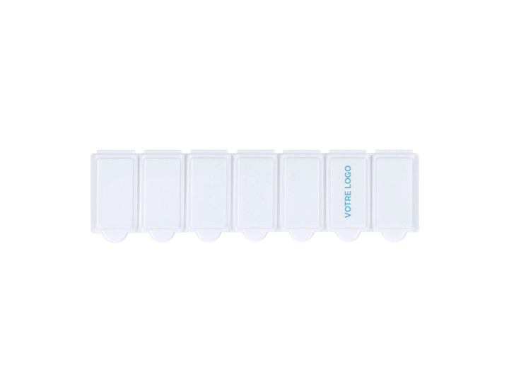 Pilulier 7 compartiments personnalisable