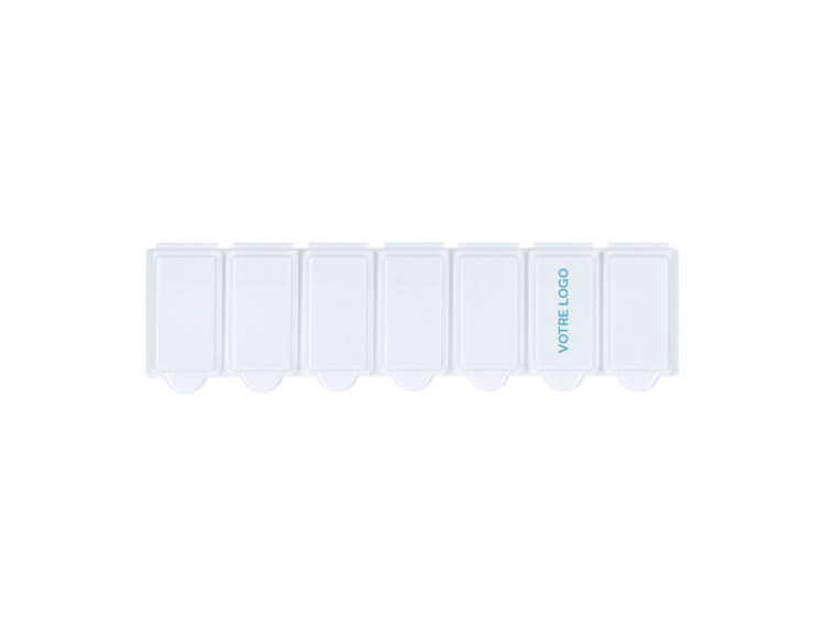 Pilulier (7 compartiments) personnalisable