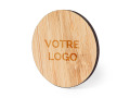 Pin's en bambou personnalisable