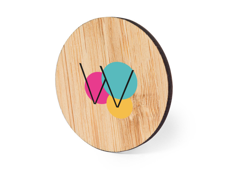Pin's en bambou personnalisable