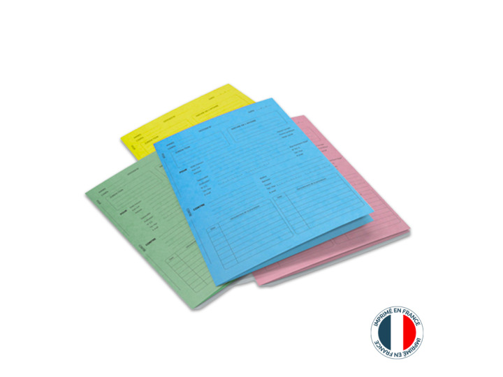 Pochette administrative personnalisée