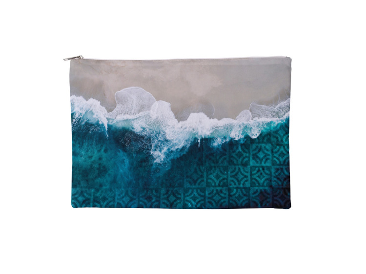 Pochette ordinateur 14" polyester recycl&eacute;