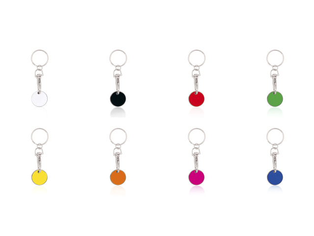 Porteclés jeton personnalisable
