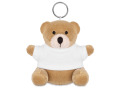 Porte cl&eacute;s Ourson en peluche avec t-shirt personnalisable