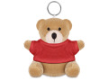 Porte cl&eacute;s Ourson en peluche avec t-shirt personnalisable