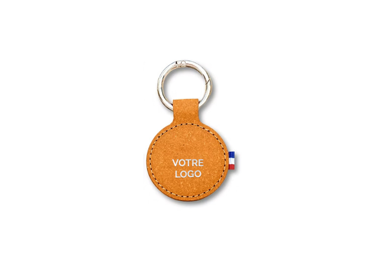 Porte cles rond personnalisable