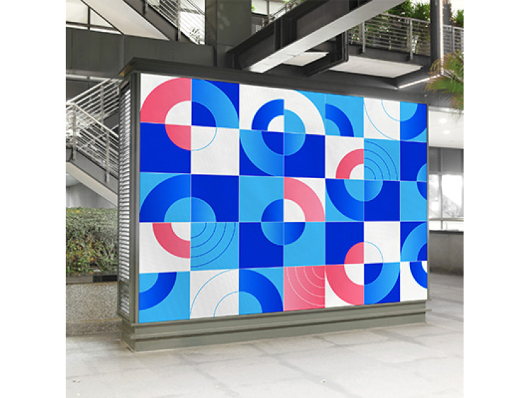 Bâche Tissu Backlit rétro-éclairable M1