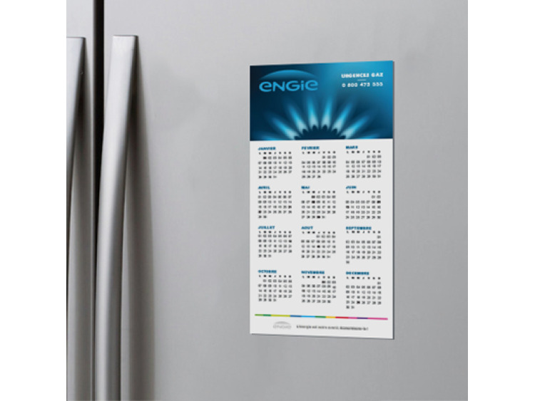 Calendrier Magnet personnalisé